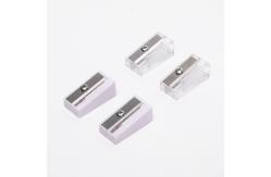 China Transparent 8mm Simple Pencil Sharpener PS 65Mn supplier