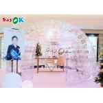 Transparent Inflatable Tent Customized Printing Air Tight Clear Bubble Inflatable Dome Tent for sale