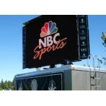 HD Outdoor Led Display Screen , LED Advertising Screen With Stee Cabinet / Wifi Control for sale
