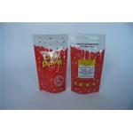 Customized Plastic Foil Bags Resealable Stand Up Gummy Pouch / Aluminum Foil k Gummy Bag for sale