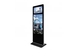 China Indoor Dual Screen Standing LCD Advertising Display supplier
