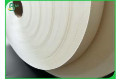 China 400mm Width 60gsm 120gsm Drinking Straw Base Paper Roll For Coffee Straw supplier
