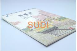 China Custom Printing Design Doube Coil 70gram Spiral Binding Books supplier