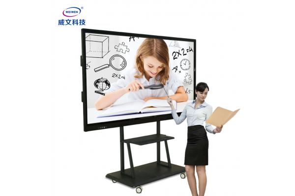IPS 188W Digital Touch Screen Whiteboard LCD UHD With Portable Bracket