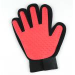 Polyester PVC Pet Grooming Tool Hair Remover Gloves Brush 56g for sale