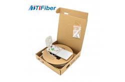 China Ftth Optical Cable Terminal Box With Drop Cable SC / APC Connector supplier