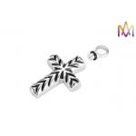 Cross Shaped Urn Necklace Charms for sale