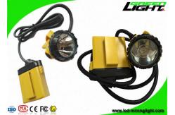 China IP68 25000lux LED Mining Lights Anti Explosive 348lum 10.4Ah SAMSUNG Battery supplier