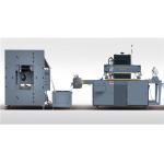 Non Woven Label Sticker Automatic Printing Machine Roll To Roll Silk Screen Printer for sale