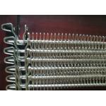 Food Grade Spiral Mesh Conveyor Chain , SS Conveyor Belt For Vegetable Blanching for sale