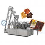 Intelligent Rotary Vacuum Packaging Machine 304 Stainless Steel  60 Bag /Min for sale