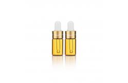 China Clear Glass Essential Oil Bottle With Aluminum Dropper Whole Set supplier