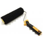 China 230mm Dry Wall Putty Roller Plastering Roller With Double Color Rubber Handle manufacturer
