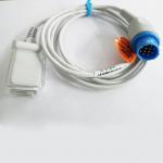 BLT 2.2m 12 Pin Connector SPO2 Extension Cable For Biolight M1000 for sale