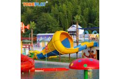 China Small Speaker Fibreglass Water Slides For Children 3-15 Years Old supplier