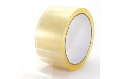 China Adhesive Clear Box Carton Sealing Package Transparent Clear BOPP Packing Tape supplier