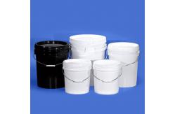 China Customized Logo Printing Plastic Pail for Pigments Agricultural Chemicals Ink Oil supplier