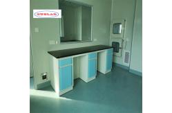 China Full Steel Chemistry Lab Bench made with Standard Specifications and 2 Rails supplier