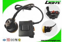 China LED Mining Cap Lights 50000lux Brightness IP67 Rechargeable For Hunting Headlamp supplier