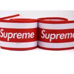 ODM SGS Supreme Polyester Ribbon Roll Anti Slip Elastic Band Red And White for sale