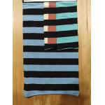 Skin-Friendly And Comfortable Elastic Striped Material Fabric For T-Shirt for sale