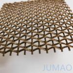 SS304 Copper Architectural Brass Mesh Building Curtain Wall