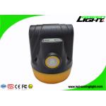 Magnetic Charging Led Miners Cap Lamp 10000lux All In One Structure Msha Approved