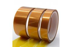 China Kapton Double Sided Tape Tawny PI Film ESD High Temperature Tape supplier
