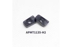 China APMT1135-H2 Tungsten Solid Carbide Milling Insert PVD Coating For Steel supplier