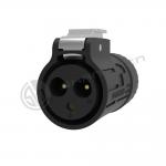 IP67 Precision Waterproof Powercon LED Connector AC Female/Male Socket 3-Pin Trailer Plug Three-Pole Socket Precision for sale