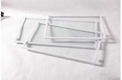 China Tempered Glass Solid Silk Screen Fridge Glass Shelves supplier