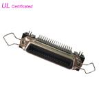 2.16mm Pitch 36 pin Ribbon R/A PCB Dip Type Connetor with Spring Latch and Board lock for sale