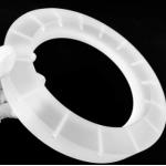 White Customized Fused Quartz Ring With Density 6.91g/cm3