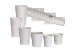 China Wholesale custom logo Poly Coating Drink 8oz Customized Disposable Paper Cups supplier