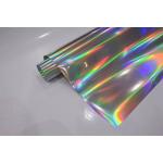 Eco-Solvent/UV Printing Hologram Vinyl Sticker Laser Vinyl Rainbow Effect for Motorcycle Decoration for sale
