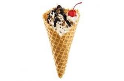 China Restaurant Kitchen Adjustable speed Ice Cream Cone Machine supplier