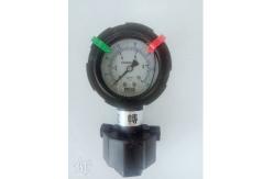 China 1/2NPT Double Side PP Differential Pressure Gauge Anti Corrosion supplier