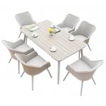 100% Hand Weaving Poly Rattan Patio Table And Chairs for sale