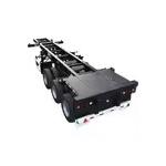 3 Axles High Quality Heavy Load Capacity Trailer Skeleton Parts Container Transportation for sale