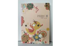 China Wooden Free Paper 4C Custom Printed Notebooks Sewing Binding With PVC Bag supplier
