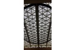 China DIP P25 Grille 800 Pixel/Sqm LED Transparent Screen Pure Black supplier