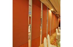 China Conference Hall Training Room Acoustic Sliding Folding Movable Operable Partition Walls supplier
