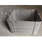 Titanium Rectangle Frame Coil Tube With ASTM B338 For Heat Exchanger for sale