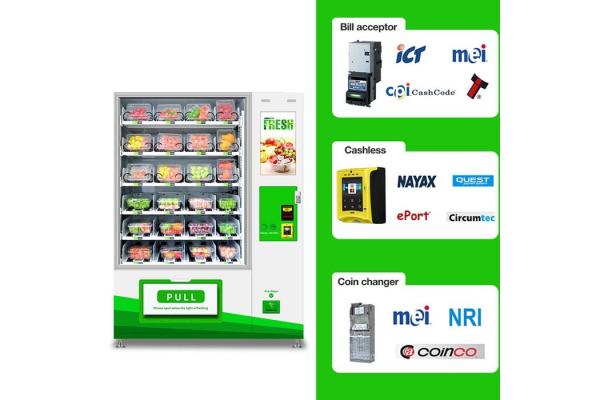 Fresh Healthy Sandwich Vending Machine For Drinks Combo