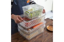 China 33.5*16.5*15cm Refrigerator Storage Containers For Vegetables supplier