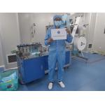 Civilian Multilayer  Face Mask Making Machine Silver Color Long Service Life for sale