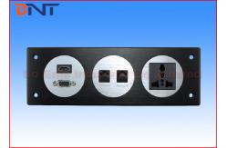 China Multifunctional Multimedia Wall Socket Plates With Aluminum Alloy Panel supplier