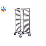 RK Bakeware China Foodservice NSF Custom Mobile Baking Tray Trolley Double Oven Rack