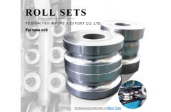 China Cr12MoV/D2/SKD11 Metal Forming Roller For Steel Pipe Mill supplier