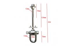 China Swing Buckle With Ring Bolt Hook Swing Accessories supplier